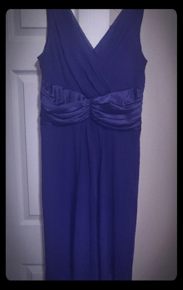 Purple (violent purple) dress